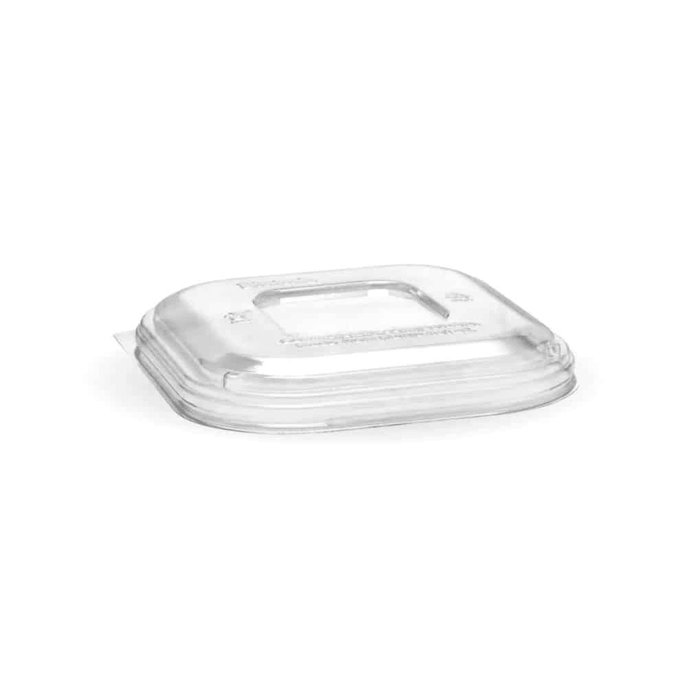 Coperchi quadrati in PLA per vaschette 500-1800 cc