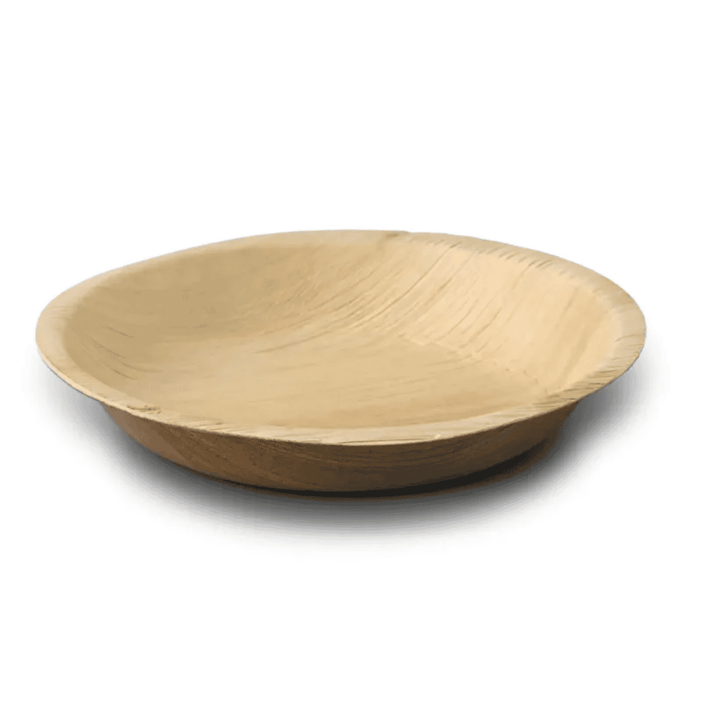 piatti in foglia di palma diametro 18 cm
