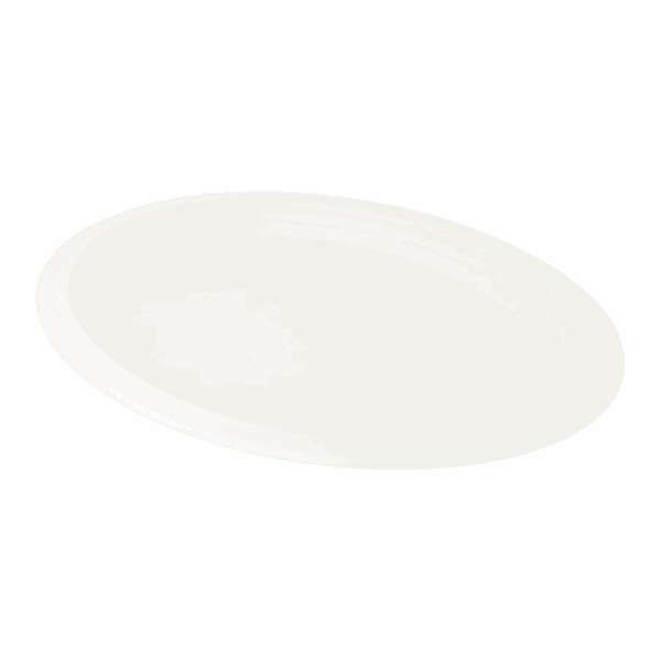 Piatti ovali compostabili 31x25 cm, perfetti per eventi e catering eco-friendly.