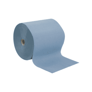 Rotoli carta blu goffrata 400 strappi uso alimentare 2 rotoli