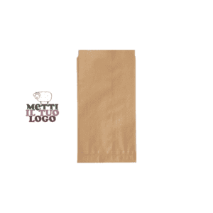 Sacchetti carta millerighe avana, 17x34 cm, 10 kg.