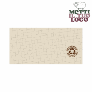 Tovaglioli da bar personalizzati 24x16 cm, carta riciclata Ecolabel, personalizzabili con logo.