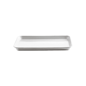 Vassoi da servizio bar rettangolari bianchi 31x22 cm