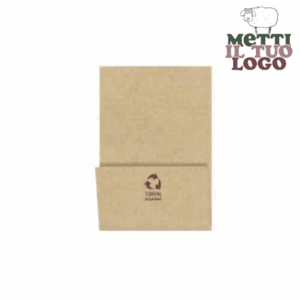 Tovagliolo bar personalizzato 1 velo riciclato 17x17 cm con logo