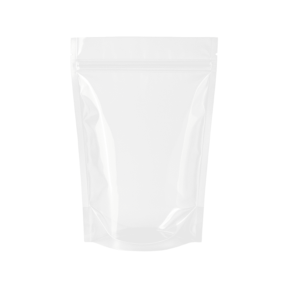 Sacchetti sottovuoto compostabili stand up 13x6x20 cm - confezione da 100 pezzi per alimenti