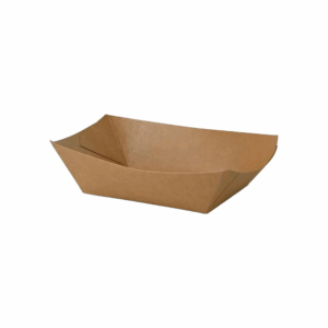 Soucoupes compostables en carton avec revêtement PLA 500 ml, lot de 200.