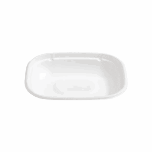 Plateau biodégradable 650 ml pulpe de cellulose - Lot de 100.
