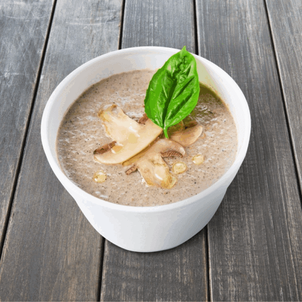 Bols à soupe en Kraft et PLA 350 ml, certifiés compostables, 50 pcs.