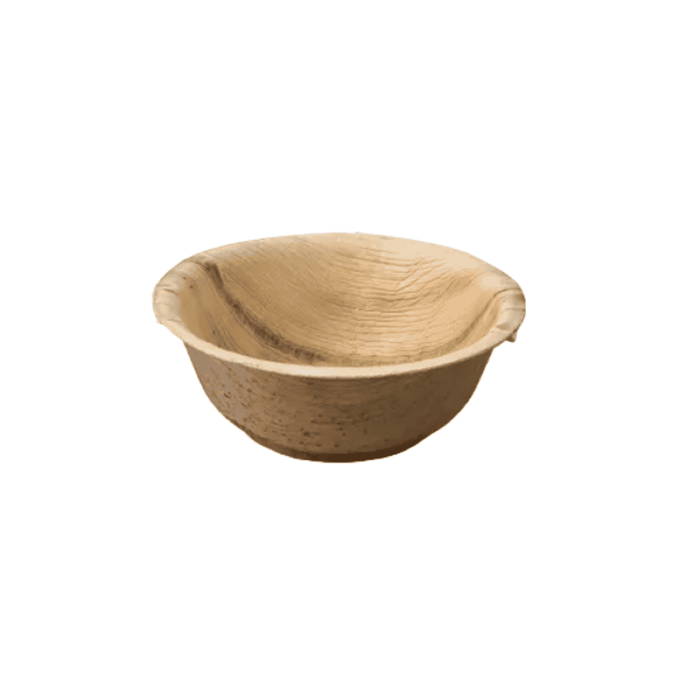Bols compostables en feuilles de palmier 275 ml, lot de 200.