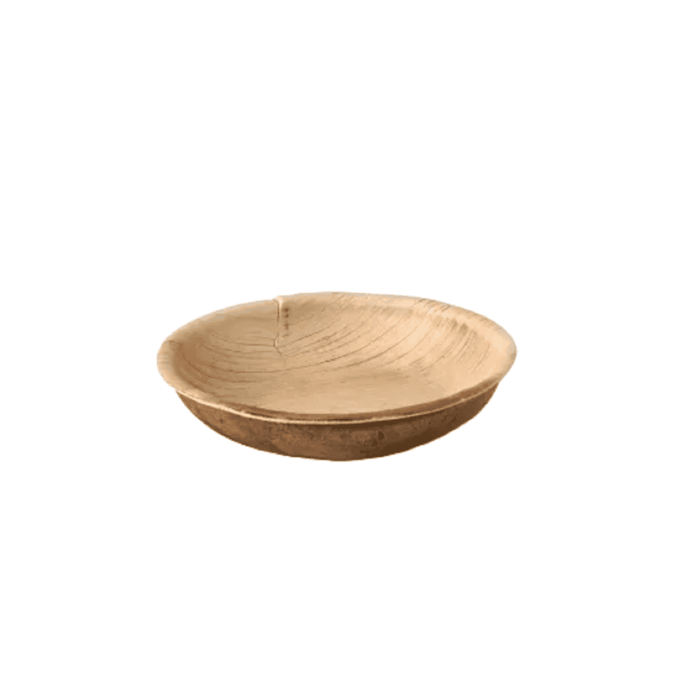 Bols compostables en feuilles de palmier 80 ml, lot de 400.