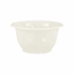 Coupes à glace blanches 450ml en PLA - Lot de 100 pièces