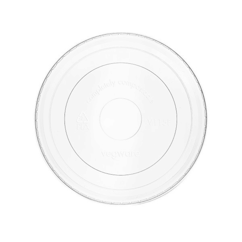 Couvercle pour bols à soupe de 350 ml, 470 ml, 700 ml et 950 ml, 100 pcs, compostables et biodégradables.