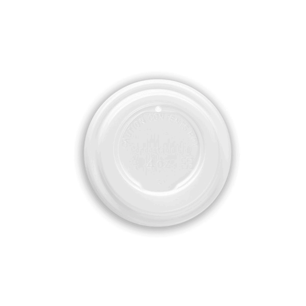 Couvercles biodégradables pour gobelets café 120ml - Pack de 100