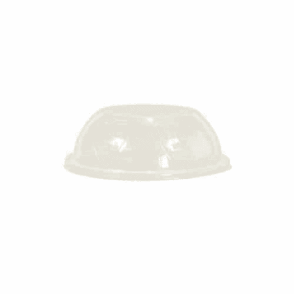 Couvercles PLA biodégradables pour pots glace 130cc - Lot de 600