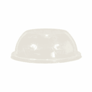Couvercles biodégradables PLA pour gobelets 550cc - Pack économique 400 unités.
