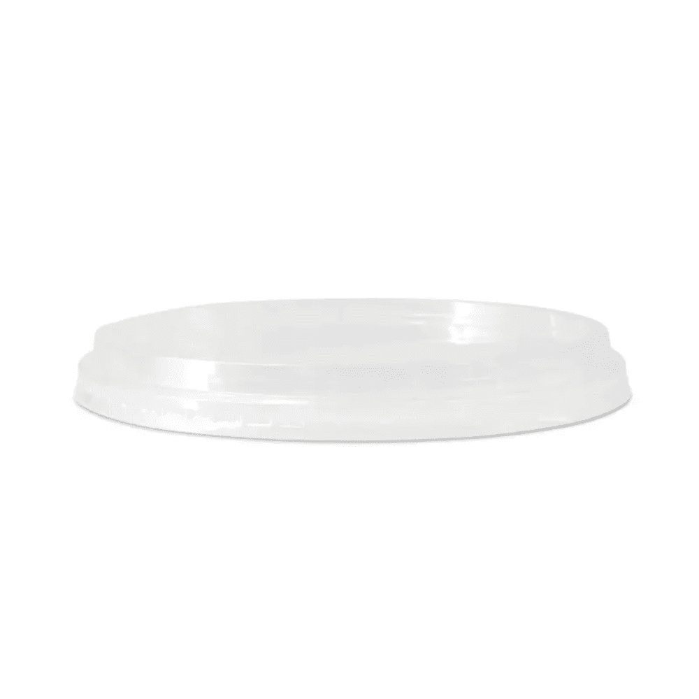 Couvercles en PLA pour récipients de 700 ml, 100 pcs, compostables et biodégradables.