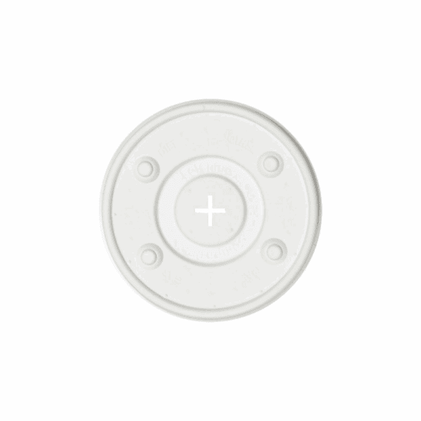 Couvercle papier gobelet trou compostable - Pack 100 unités
