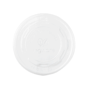Couvercles en CPLA compostables 11,5 cm pour bols de 350 à 950 ml.