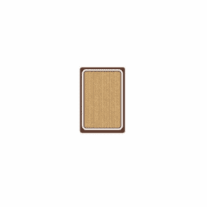 Étiquettes rectangulaires en papier kraft 4.5x6.5 cm, compostables et biodégradables, certifiées sans plastique.