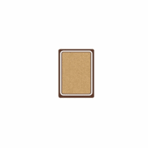 Étiquettes rectangulaires en papier kraft 6.3x9 cm, compostables et biodégradables, certifiées sans plastique.