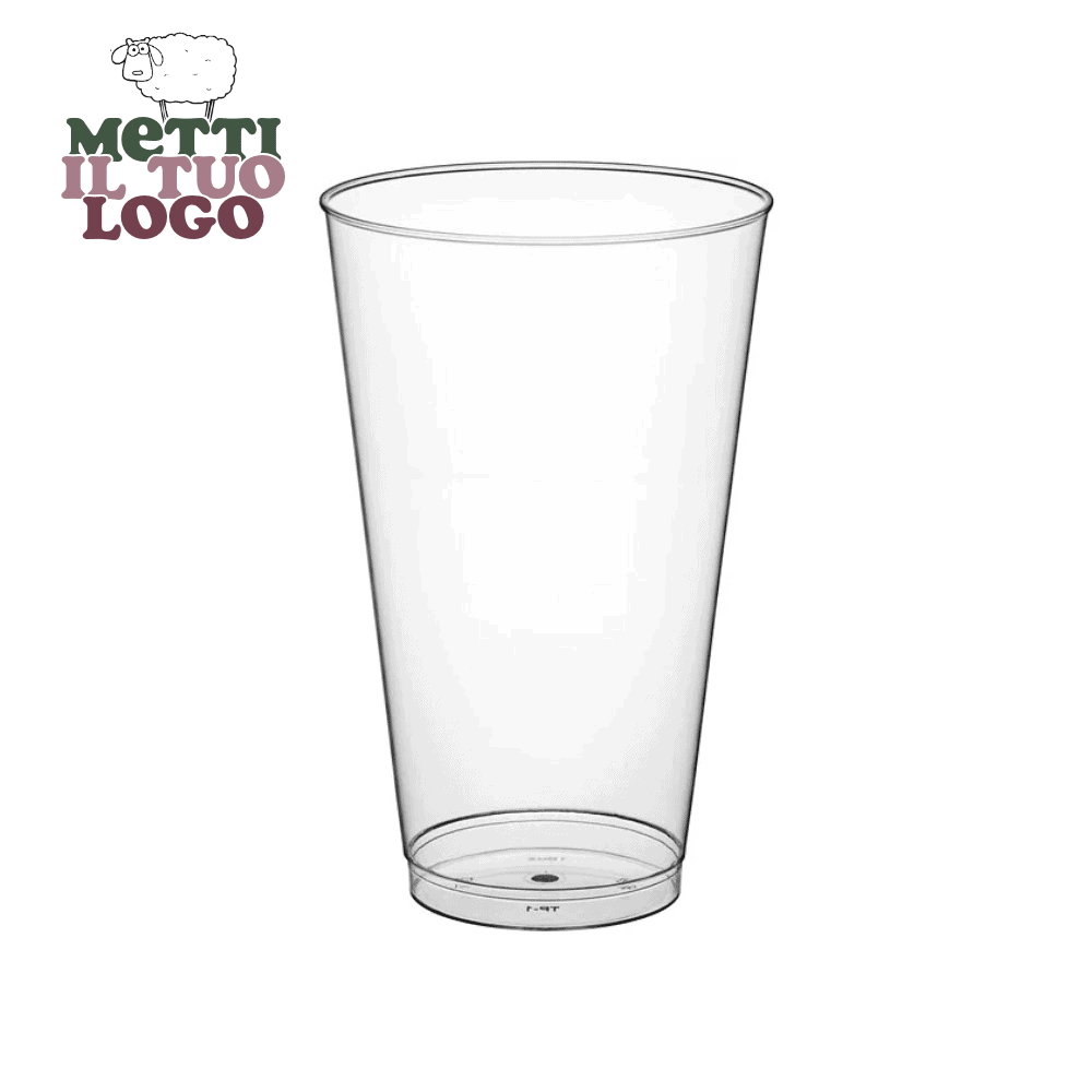 Gobelet à bière réutilisable personnalisé 300 ml - Votre logo ici !