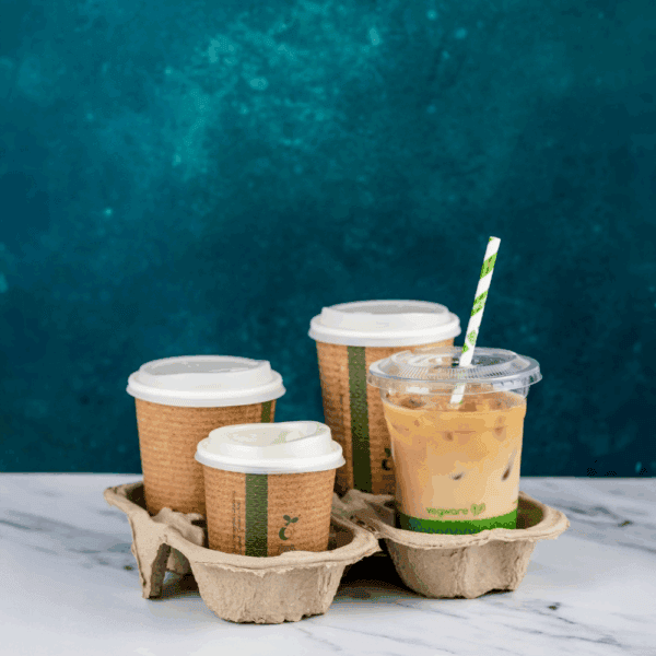 Achetez gobelets écologiques double couche 500 ml (40 unités) pour événements et usage quotidien