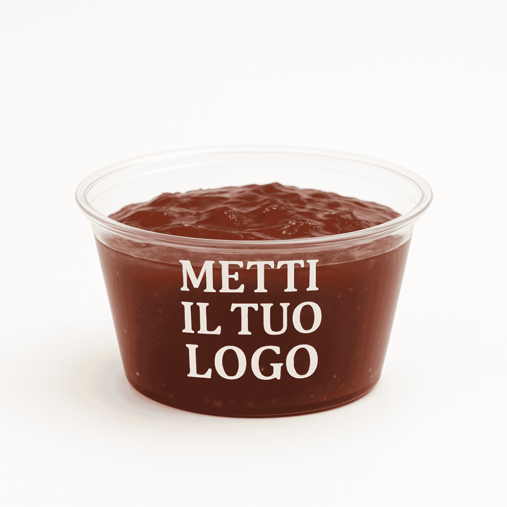 Lot de gobelets compostables 90 ml avec option de personnalisation.