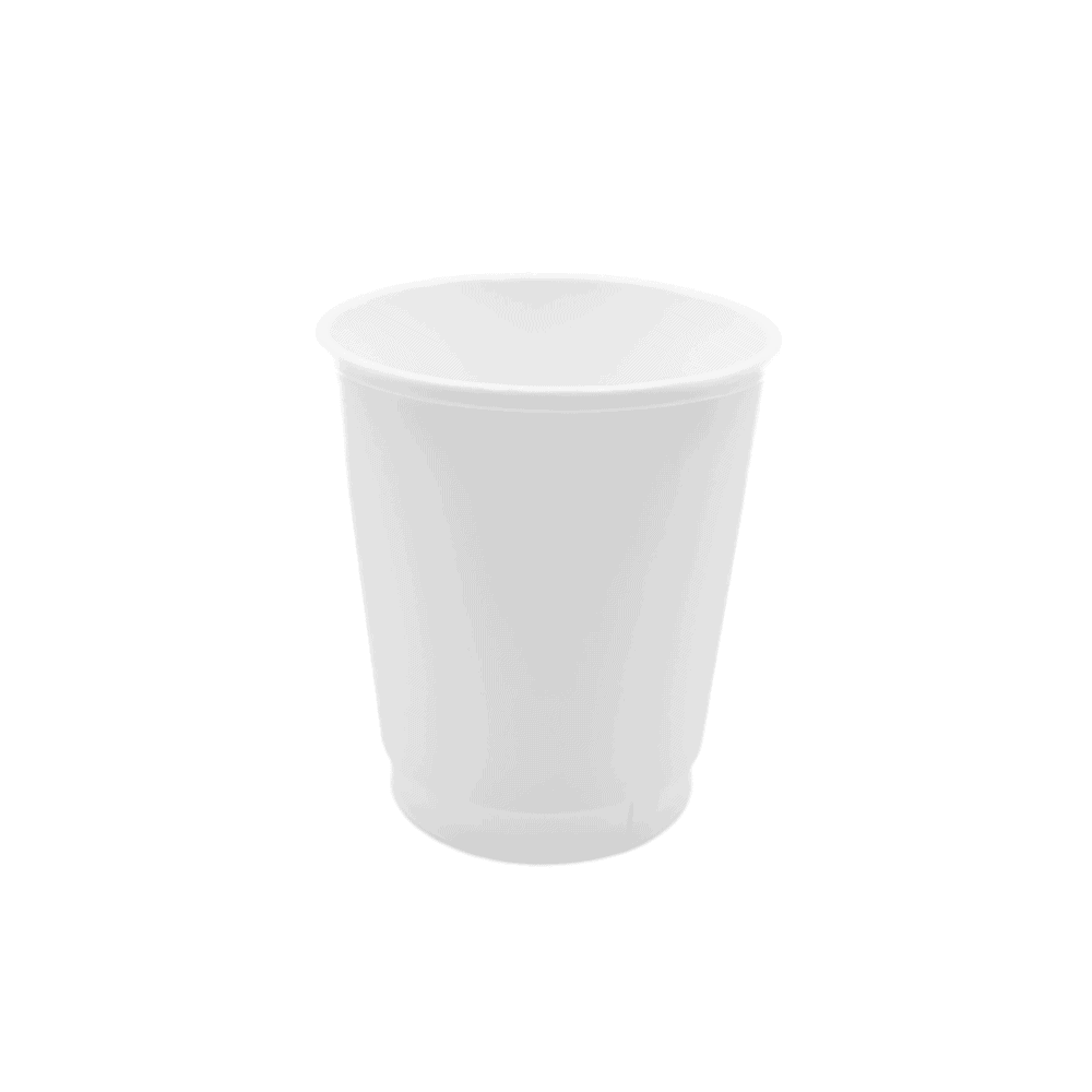 Gobelets en papier compostables double paroi blanc 285ml - Pack de 100