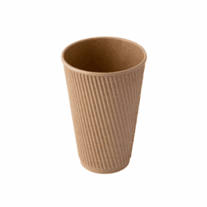 Gobelet en papier thermique triple couche 500 ml havane - Pack de 50