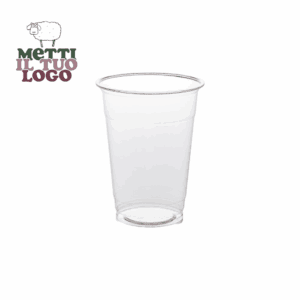 Gobelets jetables PLA personnalisés 235 ml (encoche 200 ml) - Écologiques et pratiques.