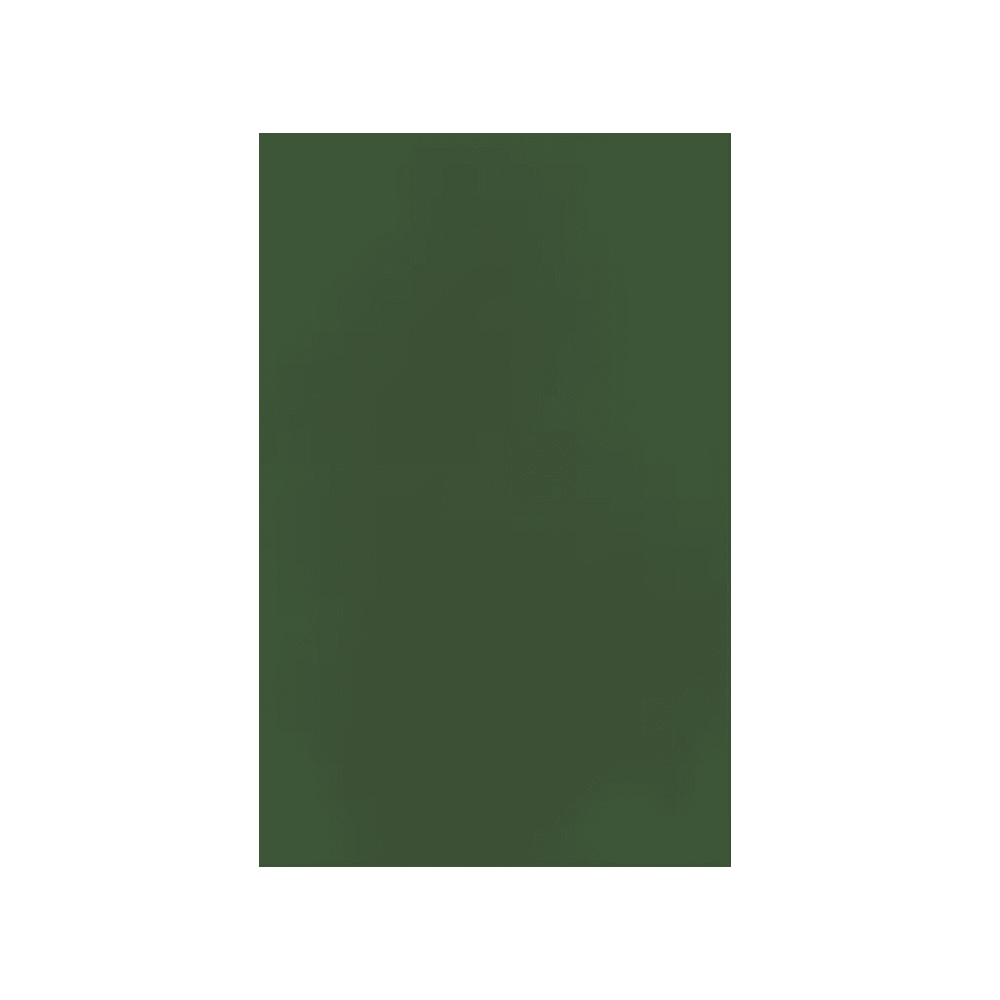 Nappe verte gaufrée en rouleau 1,2x7 m.