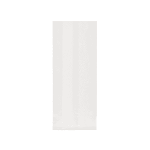 Sachets alimentaires transparents en NatureFlex™ 100+60×330 mm, compostables et biodégradables.