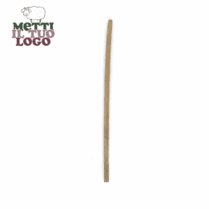 Pailles personnalisées 15 cm - Lot de 350, parfaites pour événements et branding.