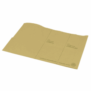 Papier alimentaire biodégradable pour piadines 29x20 cm - Lot de 500