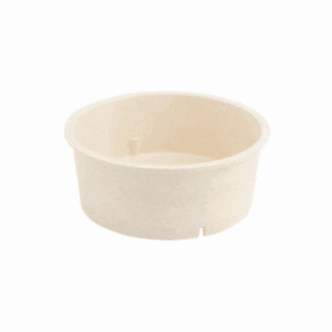 Petit saladier réutilisable 650 ml en bois et biopolymères, lot de 10.