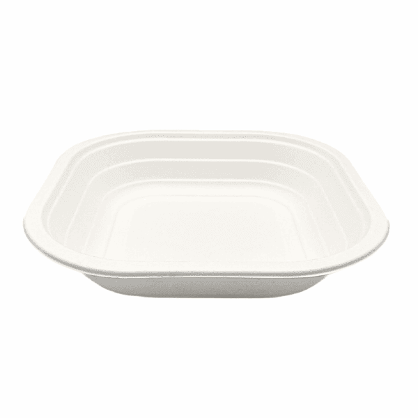 Plaque de cuisson biodégradable carrée 18x18 cm - 125 unités