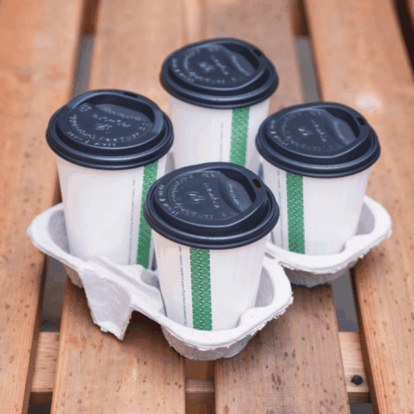 Support boissons carton 4 emplacements - Vente en gros 220 pièces