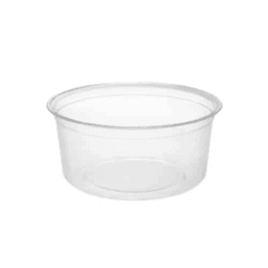 Récipients bioplastique transparents 500ml pour aliments froids - Lot de 100