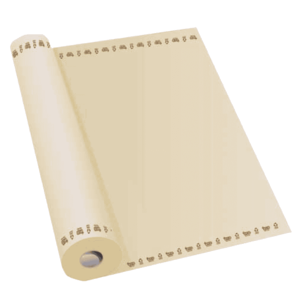 Rouleau de nappe en papier compostable 1x50 m.