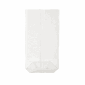 Sac à légumes écologique transparent compostable 90+60x280 mm, certifié Uni EN 13432, sans plastique, adapté au contact alimentaire.