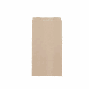 Sachets en papier ingraissable 14×28+9 cm, biodégradables et compostables.