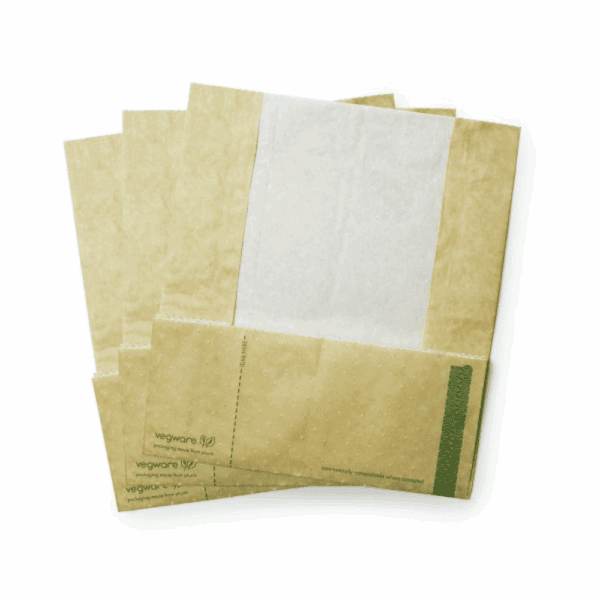 Sacs papier microperforés pour aliments chauds et froids - Lot de 500