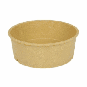Saladier en bois 1000 ml, lot de 10, fabriqué en Europe.
