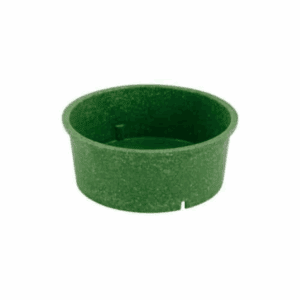 Saladier réutilisable vert 650 ml, lot de 10.