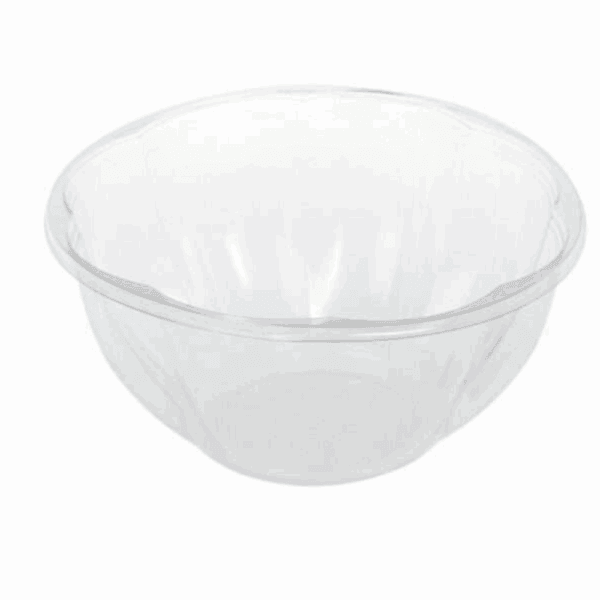 Saladiers transparents compostables 950 ml, lot de 100.