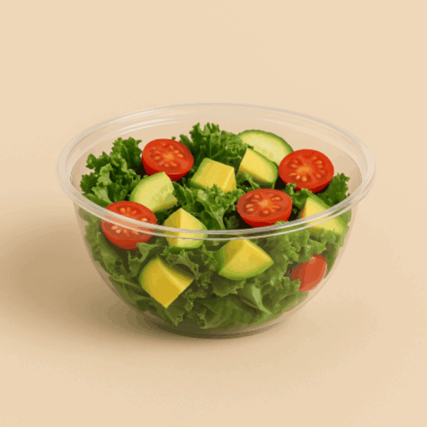 Bols écologiques en bioplastique sans plastique, certifiés Uni En 13432.