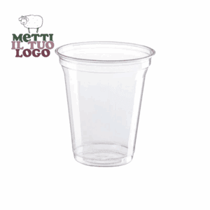 Verres à bière personnalisables en bioplastique : 415 ml et 300 ml, votre logo ici.