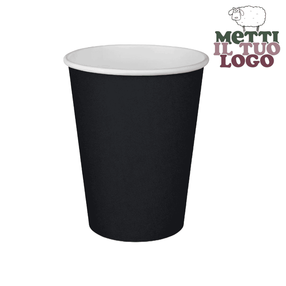 Verres à cappuccino noirs personnalisés 430 ml - Cliquez pour voir !