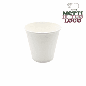 Verres cappuccino personnalisés carton 220ml - Votre logo unique
