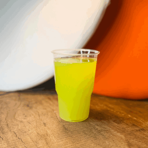 Verres à usage unique imprimés pour cocktails : 330 ml et 250 ml.